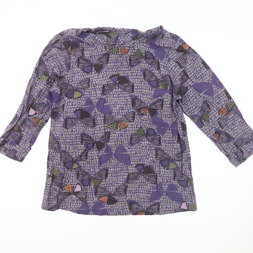 White Stuff Women's Multicoloured Butterfly Blouse