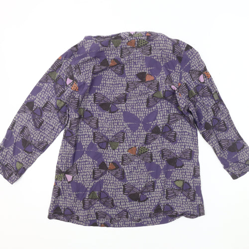 White Stuff Women's Multicoloured Butterfly Blouse