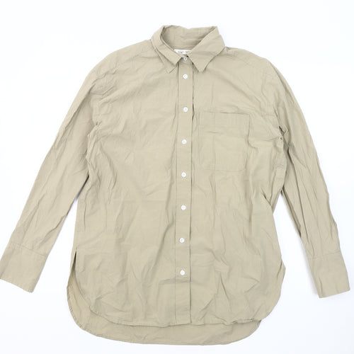 Banana Republic Men’s Beige Long Sleeve Button-Up Shirt XS