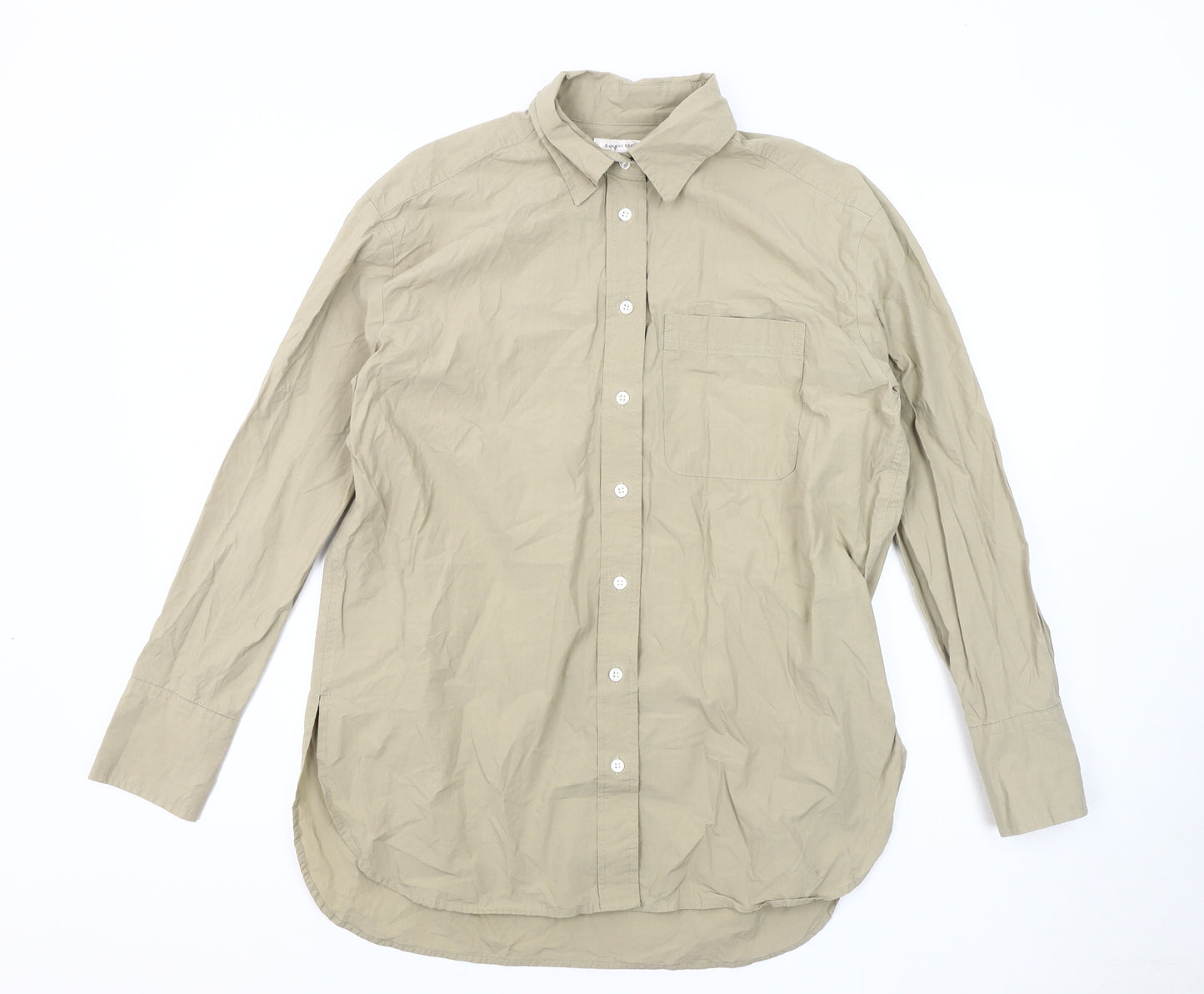 Banana Republic Men’s Beige Long Sleeve Button-Up Shirt XS