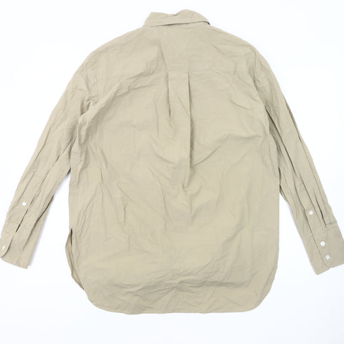Banana Republic Men’s Beige Long Sleeve Button-Up Shirt XS