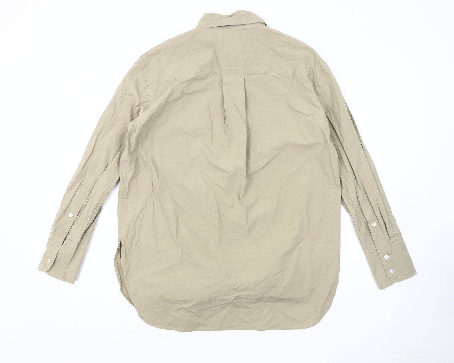 Banana Republic Men’s Beige Long Sleeve Button-Up Shirt XS