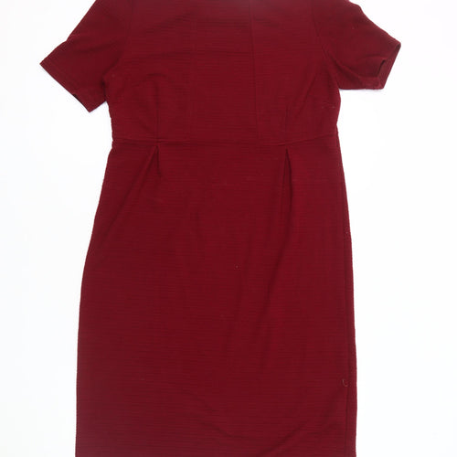 White Stuff Women's Red Sheath Dress Size 14