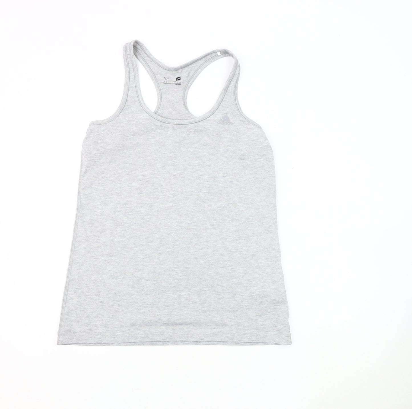 Adidas Women's Grey Tank Top M – Gym & Training Essential