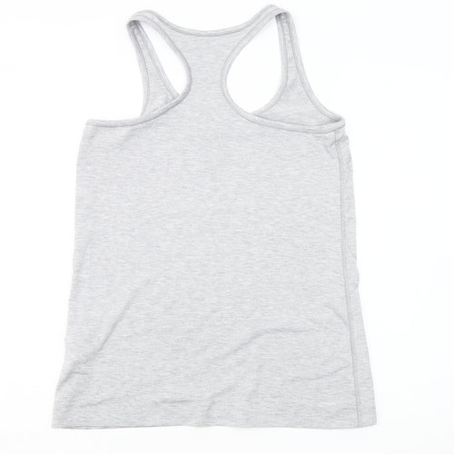Adidas Women's Grey Tank Top M – Gym & Training Essential