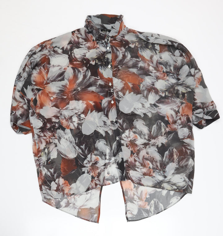 River Island Women's Multicoloured Floral Blouse