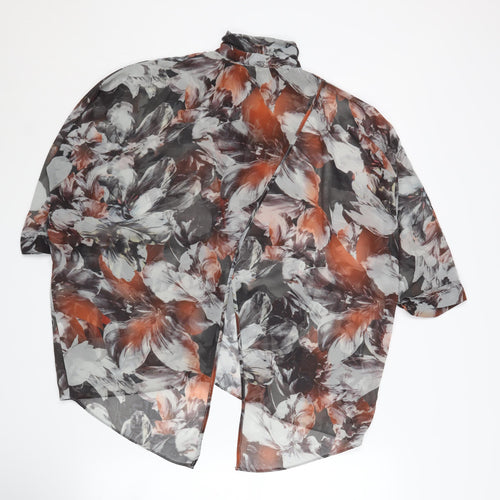 River Island Women's Multicoloured Floral Blouse