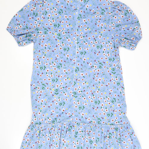 AX Paris Women's Blue Floral Dress Size 14