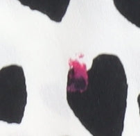 Quiz Women's White Heart Print Wrap Dress Size 10