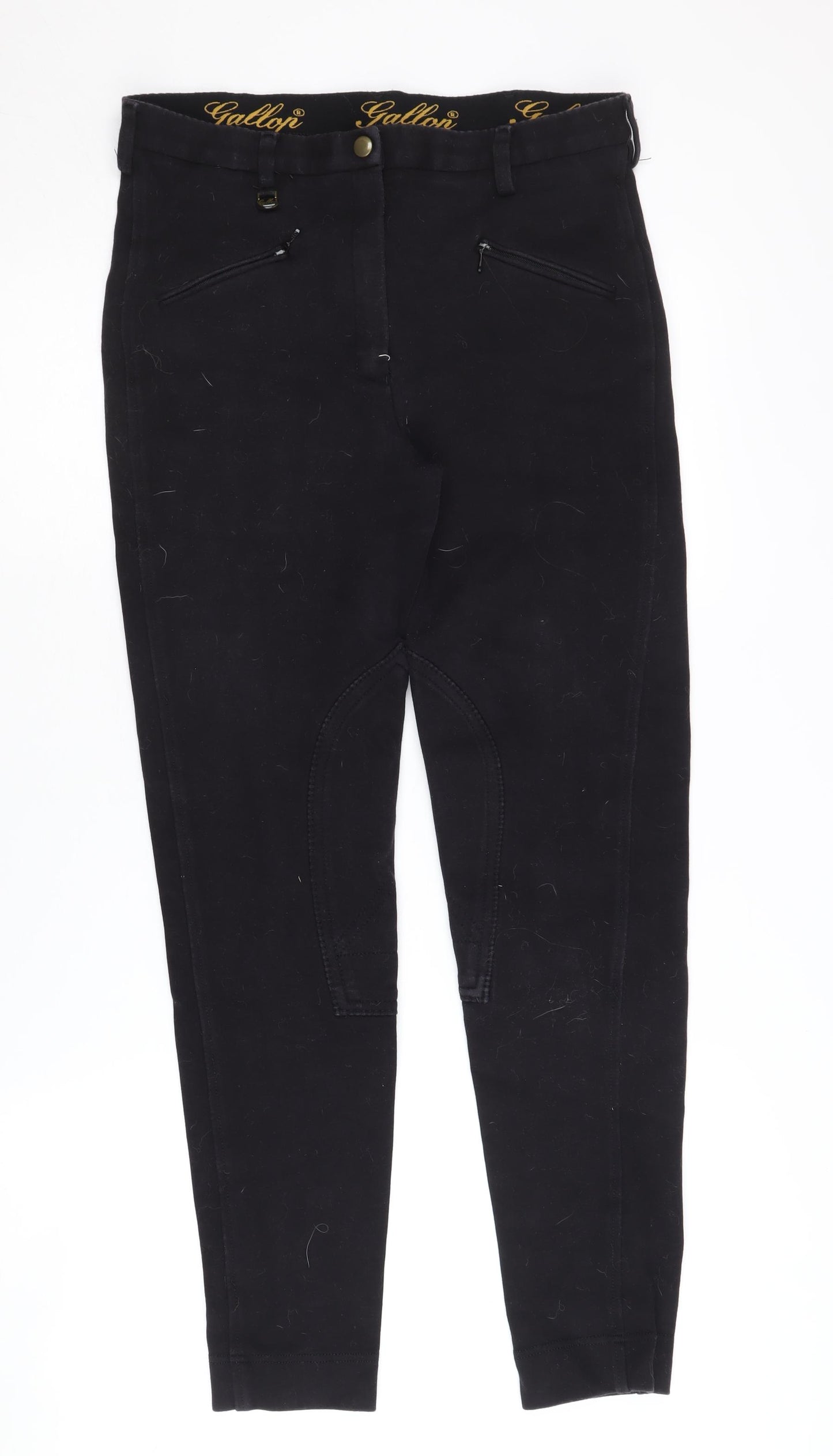 Gallop Women's Black Riding Trousers Size 8