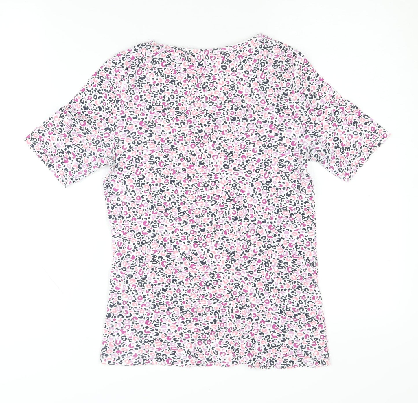 Marks and Spencer Women's Multicoloured T-Shirt Size 10