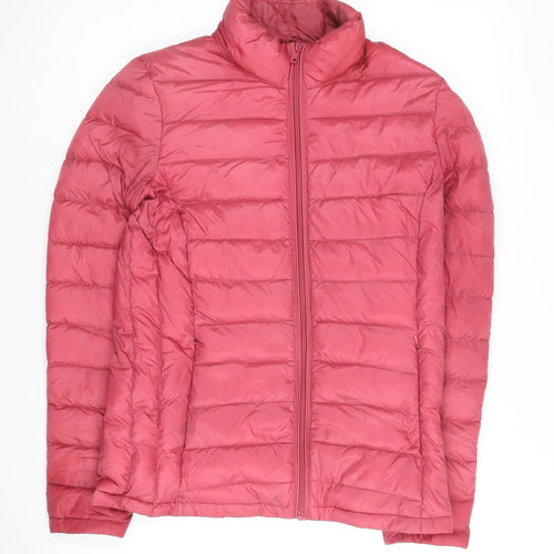 Coercion Women's Red Puffer Jacket, S, Lightweight