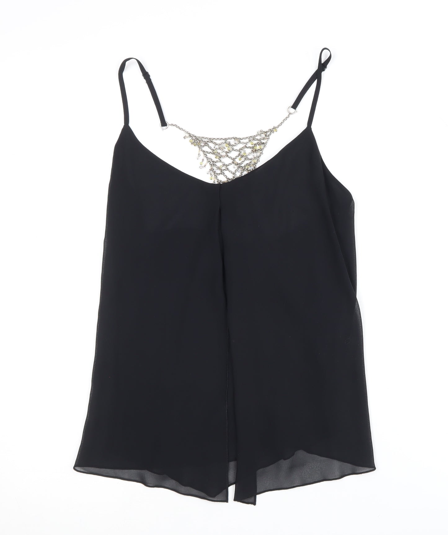Marks and Spencer Black Camisole Blouse Size 12