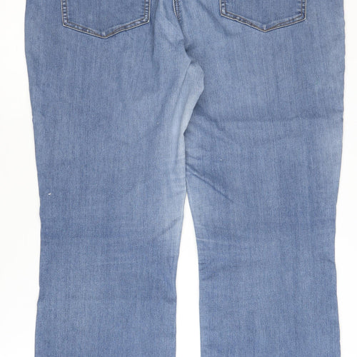 Bonmarché Women's Blue Bootcut Jeans Size 18
