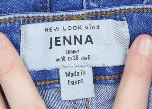 New Look Women Blue Skinny Jeans Size 10