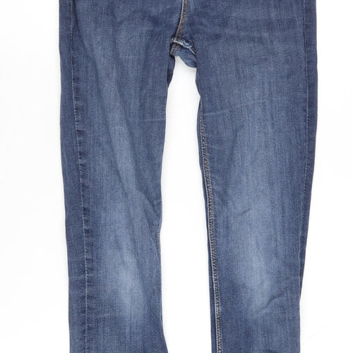 Zara Women’s Blue Skinny Jeans - Size 10 Slim Fit