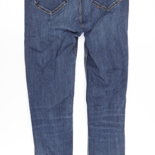 Zara Women’s Blue Skinny Jeans - Size 10 Slim Fit