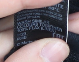 Marks and Spencer Women's Black Linen Top Size 10