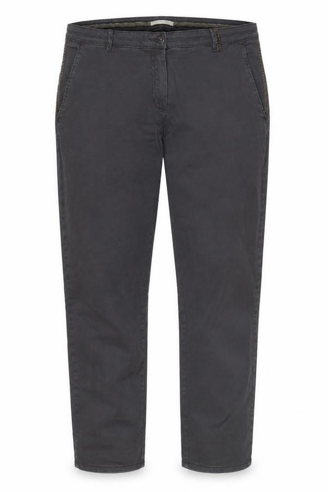 Front view of Christian Berg Men's Black Chino Trousers, size 46