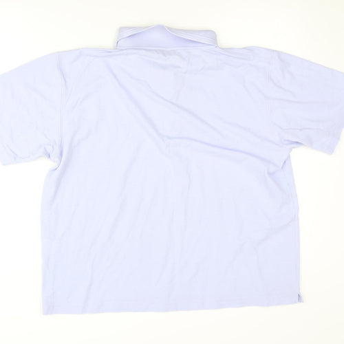 Bonmarché Women's Blue Polo Shirt - Size L