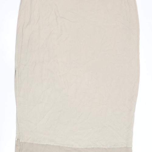 Planet Women's Beige Skirt Size L Viscose