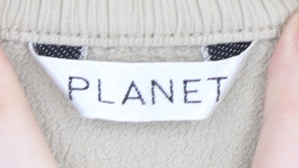 Planet Women's Beige Skirt Size L Viscose