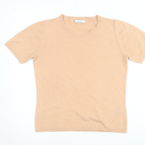 Marks and Spencer Beige Women's Pullover Jumper Size 8