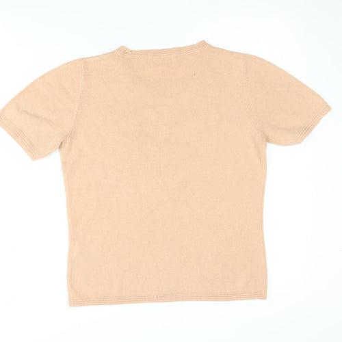 Marks and Spencer Beige Women's Pullover Jumper Size 8