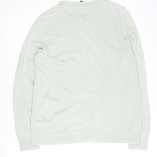 Bonmarché Women's Green Cardigan Size 18 Long Sleeve