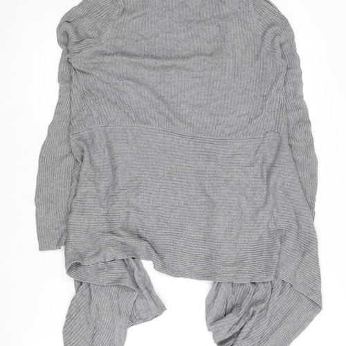 Marks and Spencer Grey Women's Open Front Cardigan Size 10