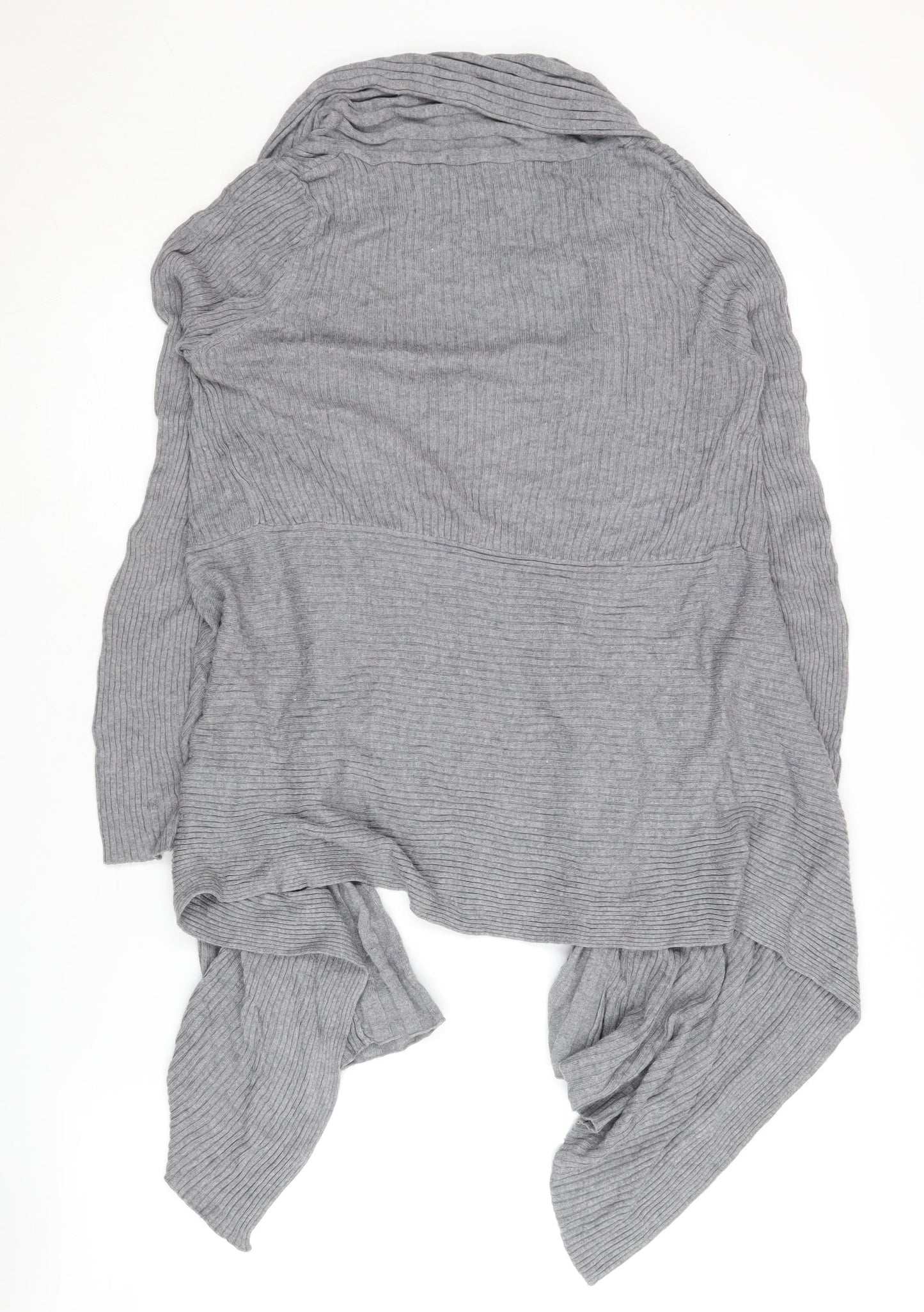 Marks and Spencer Grey Women's Open Front Cardigan Size 10