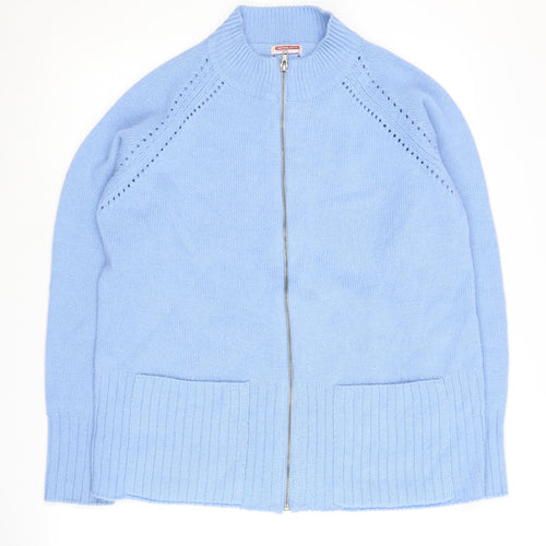 Thermolactyl Women's Blue M Basic Jacket, Full Zip