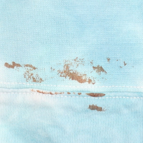 Dunnes Women's Blue Tie-Dye Pullover Sweatshirt 2XL
