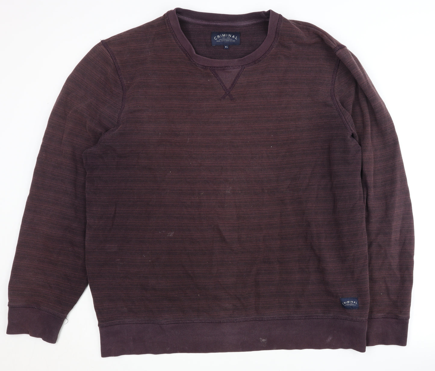 Criminal Men's XL Pullover Sweatshirt