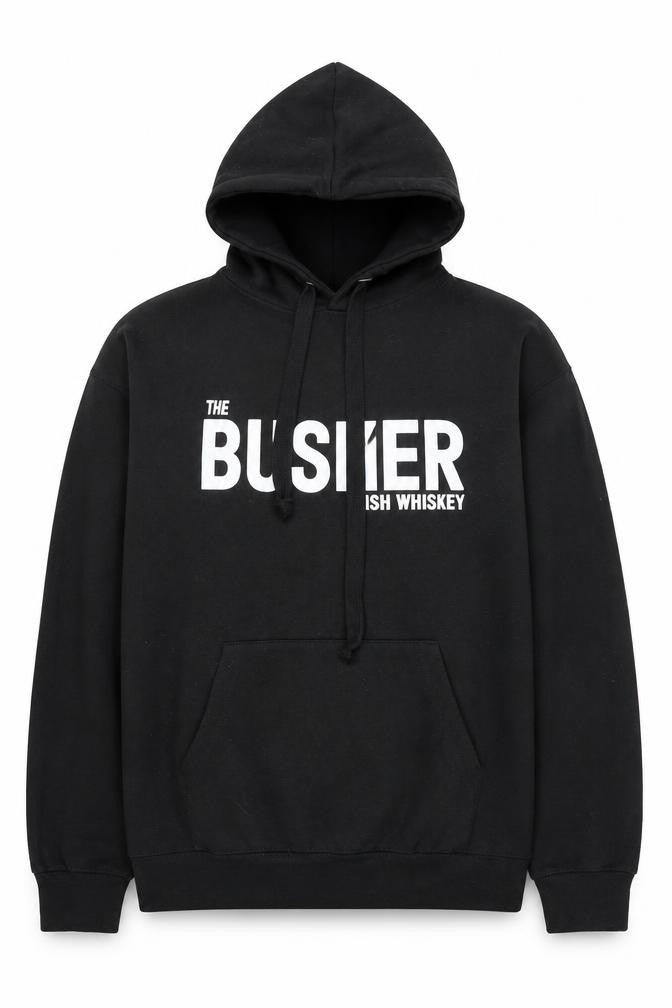 Front view of Cotton Ridge Men's Black M Hoodie Pullover Logo