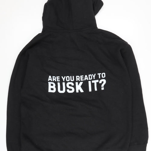 Cotton Ridge Men's Black M Hoodie Pullover Logo
