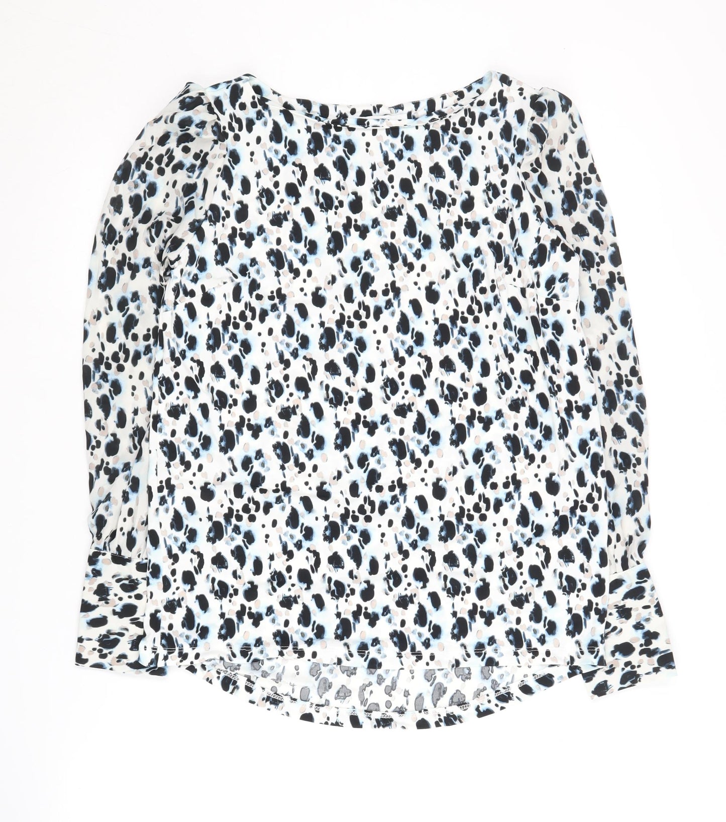 Next Women's Multicoloured Animal Print Blouse Size 6