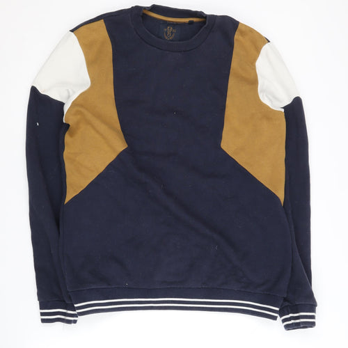Next Men's Multicoloured Crew Neck Sweatshirt M