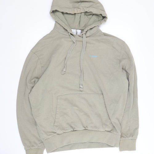 Collusion Men's Beige Pullover Hoodie M