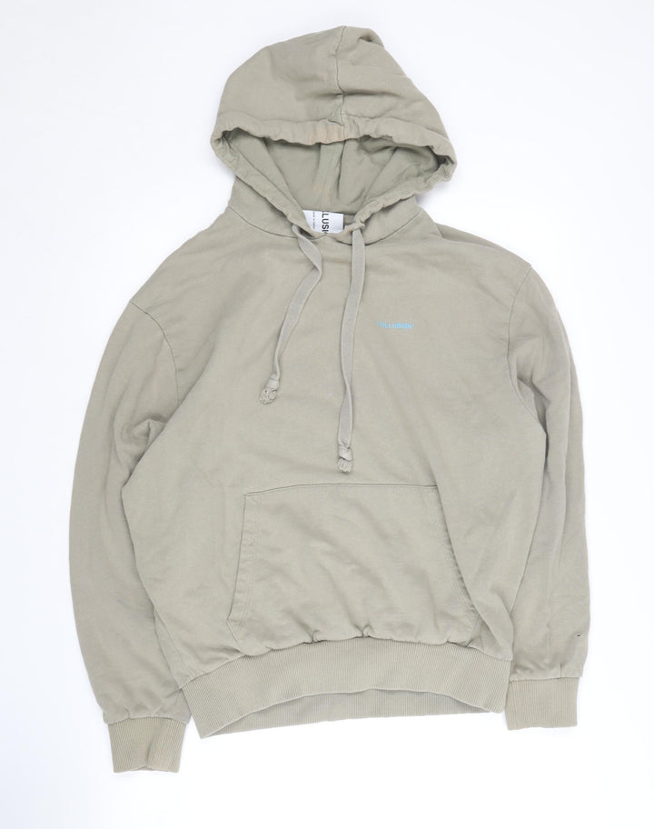Collusion Men's Beige Pullover Hoodie M