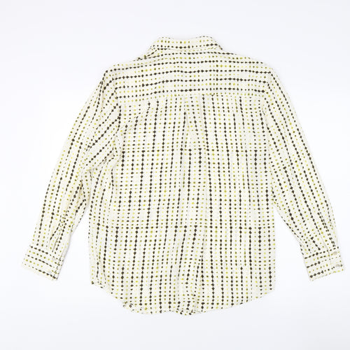 Marks and Spencer Women's Multicoloured Button-Up Shirt