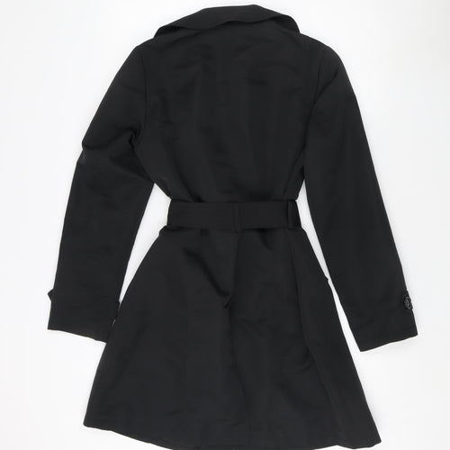 Marks and Spencer Women's Black Trench Coat Size 12