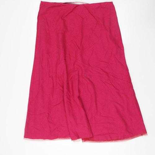 Mia Moda Women's Red Skirt Size 18