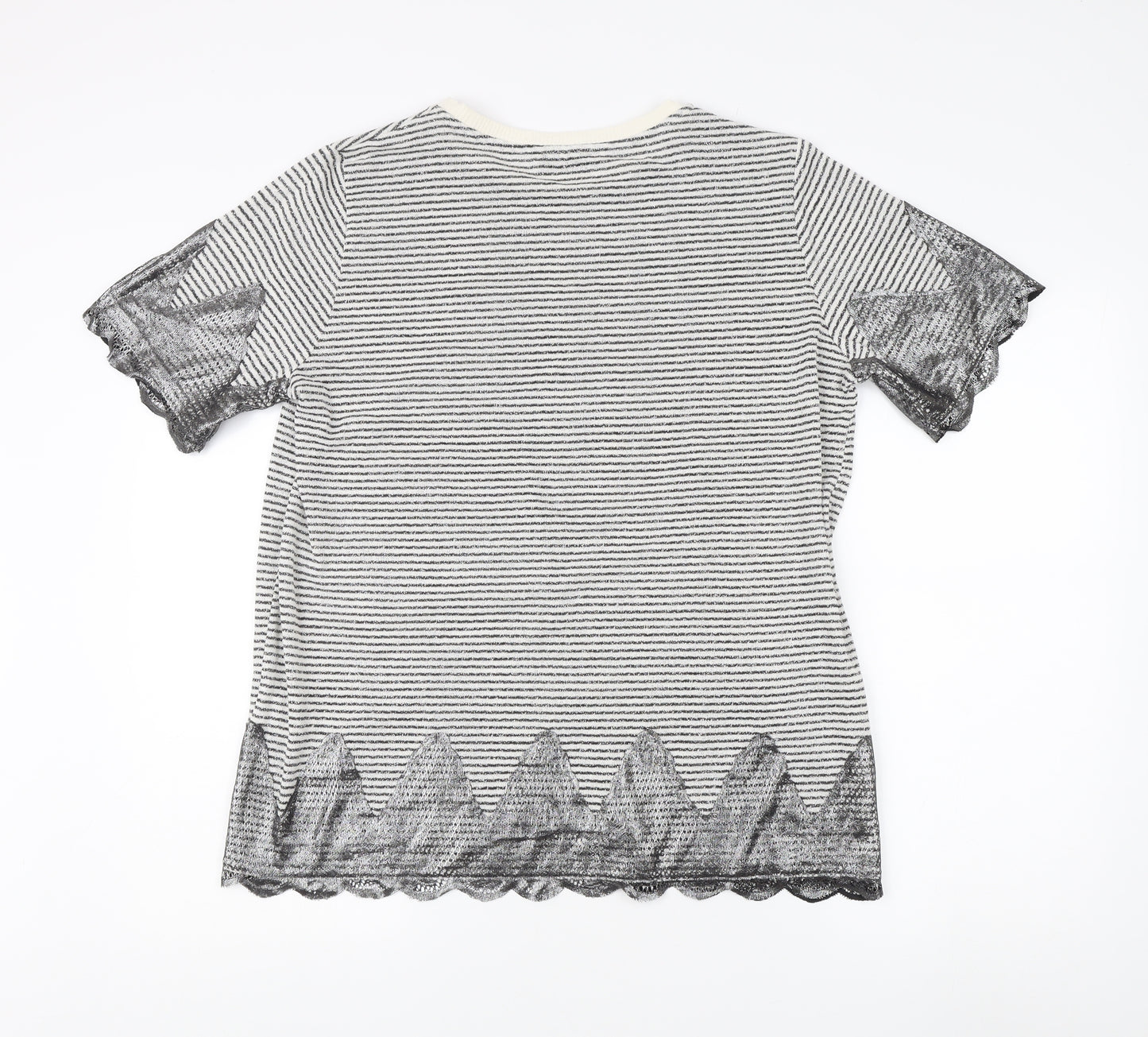 Marks and Spencer Women's Striped T-Shirt, Size 18