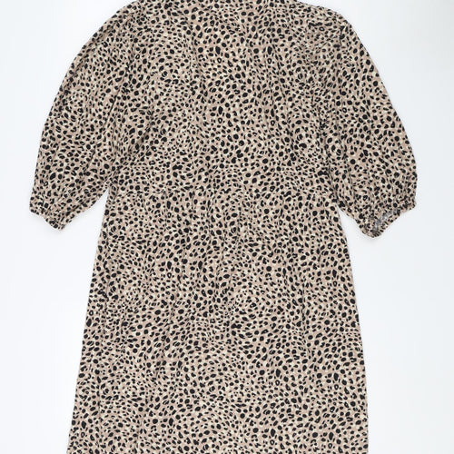John Lewis Women’s Animal Print Viscose Dress, Size 10