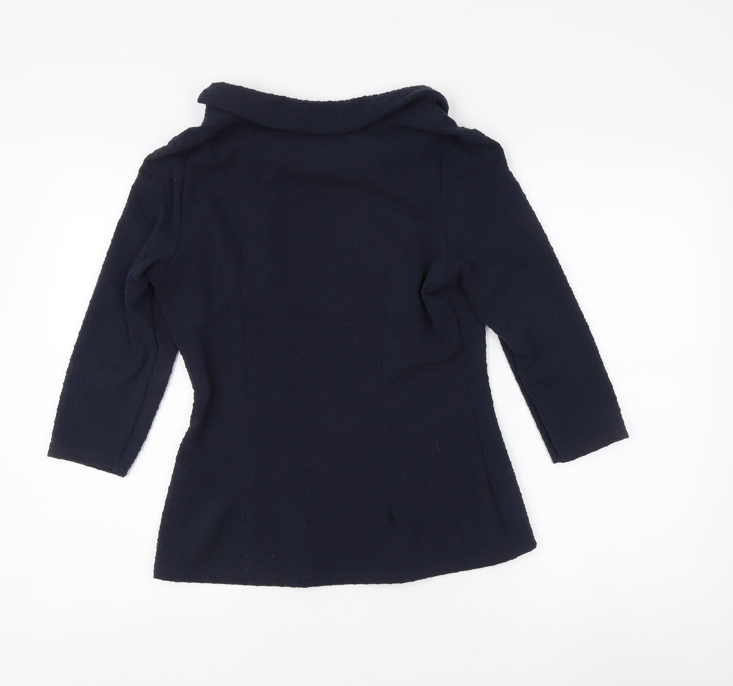 Pepperberry Women's Black Cowl Neck Tunic Blouse Size 12