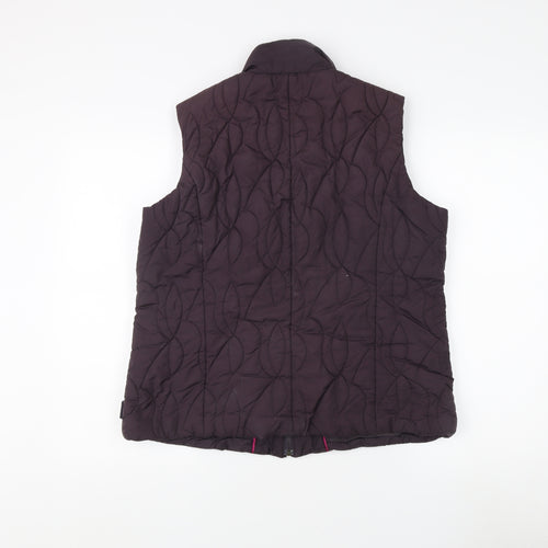Marks and Spencer Women's Black Quilted Waistcoat L