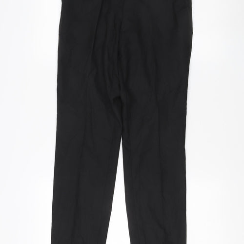 Marks and Spencer Men's Black Slim Trousers 30
