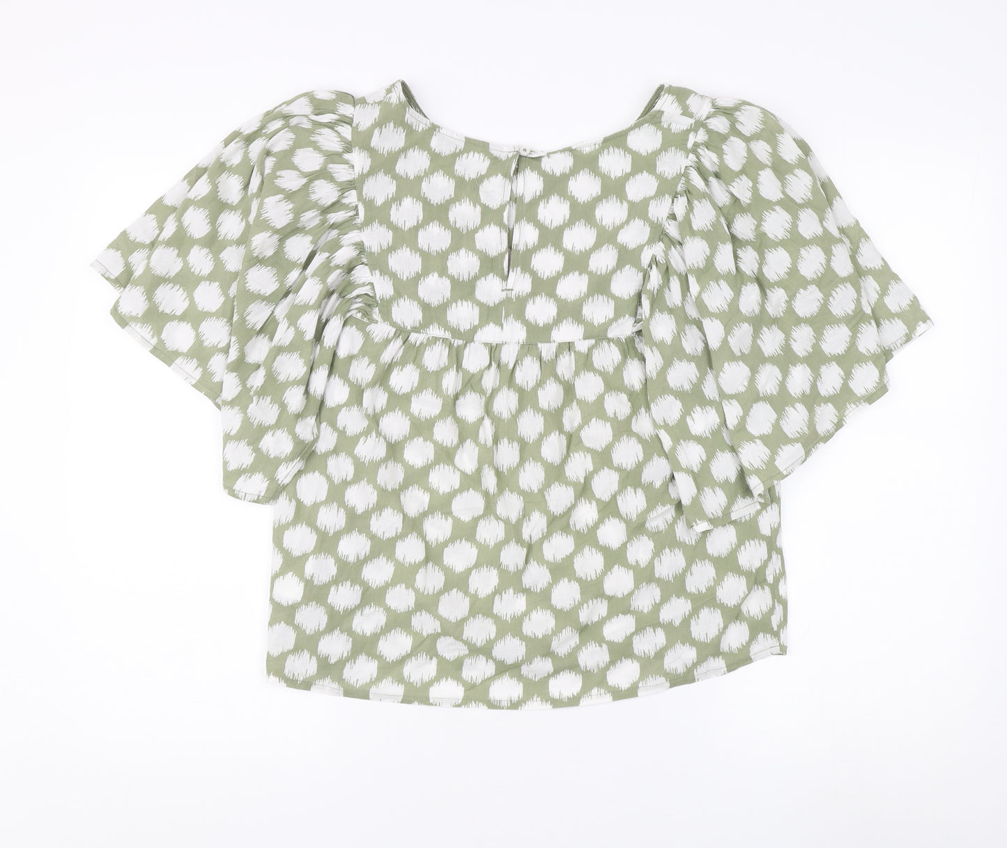 Marks and Spencer Women's Green Blouse UK 8