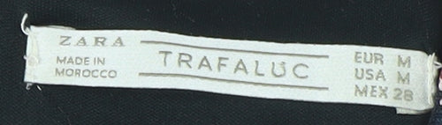 Zara Women's Multicoloured Floral Dress Size 12